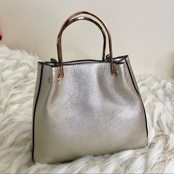 PrettyLittleThing Handbags - NEW! Gold bag